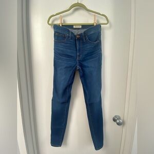 Madewell Roadtripper Medium Wash Skinny Jeans